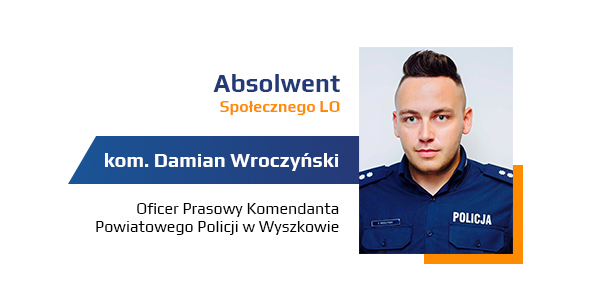 absolwent Damian Wroczyński